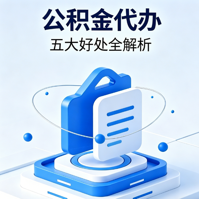 石家庄公积金代办到底值不值?这5大好处让你少走弯路